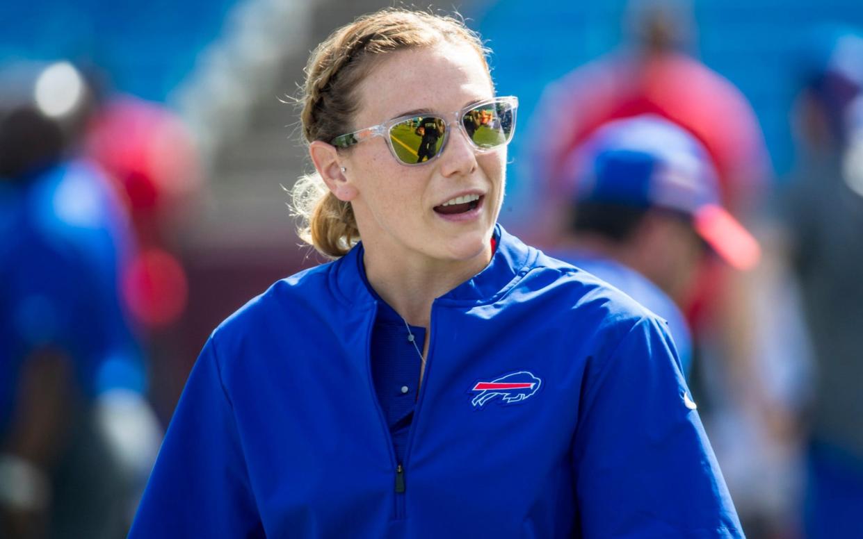 Buffalo Bills coaching intern Phoebe Schecter - Brett Carlsen/Getty Images