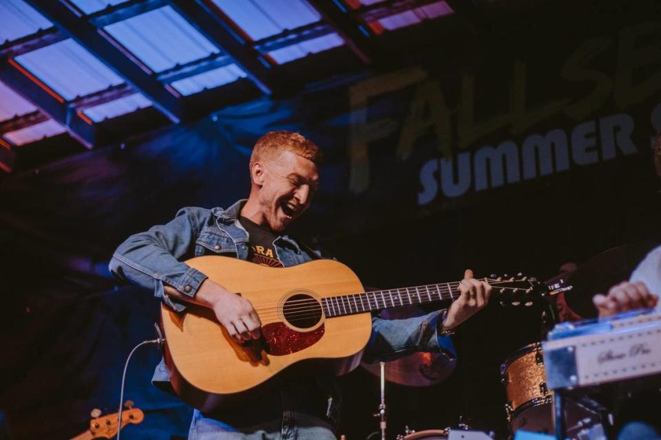 Country music star Tyler Childers made a surprise appearance May 20, 2022, to play at a small Eastern Kentucky music festival. The Fallsburg Summer Stage is held in Lawrence County, where the bluegrass musician grew up. This year some of Childers’ bandmates are scheduled to perform.