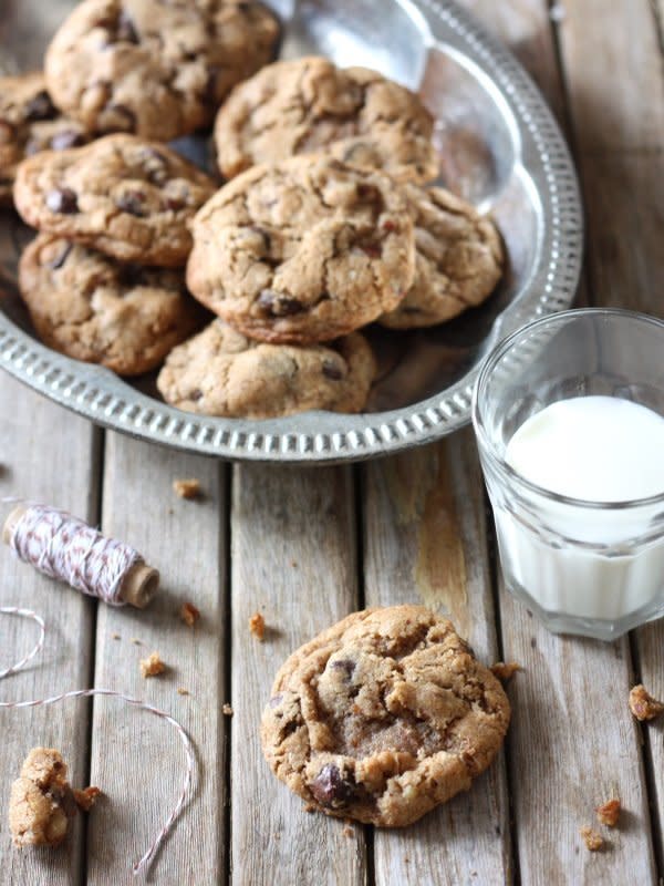 <strong>Get the <a href="http://www.completelydelicious.com/2013/08/whole-wheat-chocolate-chip-and-hazelnut-cookies.html" target="_blank">Whole Wheat Chocolate Chip and Hazelnut Cookies recipe</a> from Completely Delicious</strong>