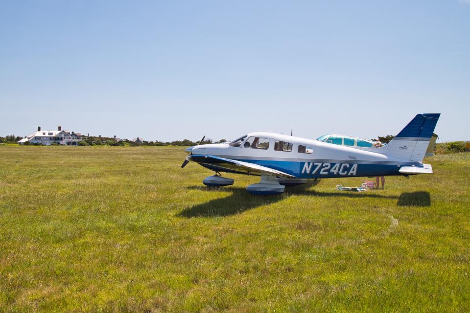 Katama Airpark in Edgartown, on Martha’s Vineyard, is a popular destination for South Shore Flying Club members.