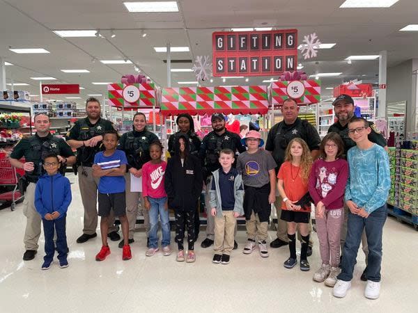 Deputies took children from Seminole County schools Christmas shopping.