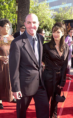 Arnold Vosloo and wife at the Universal city premiere of Universal's The Mummy Returns