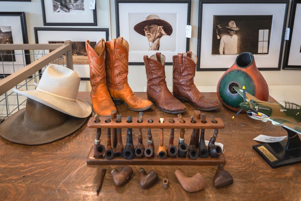 Items from the estate of Bill Wittliff, the Austin screenwriter, novelist, photographer and co-founder of the Wittliff Collections, will be auctioned this weekend at Vogt Galleries in San Antonio. Wittliff is best known for writing the TV mini-series adaptation of Larry McMurtry's "Lonesome Dove."