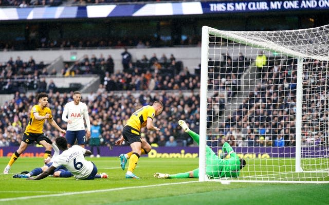 Tottenham Hotspur v Wolverhampton Wanderers – Premier League – Tottenham Hotspur Stadium