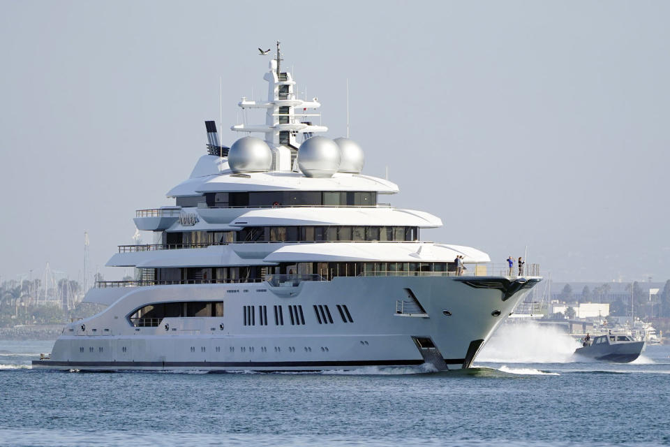 Super yacht Amadea  (Gregory Bull / AP file )