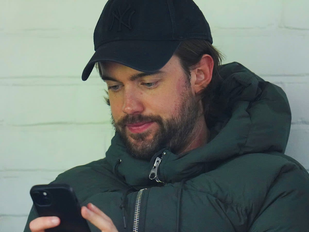 Jack Whitehall in classic streetwear at a football match earlier this year (Javier Garcia/Shutterstock)