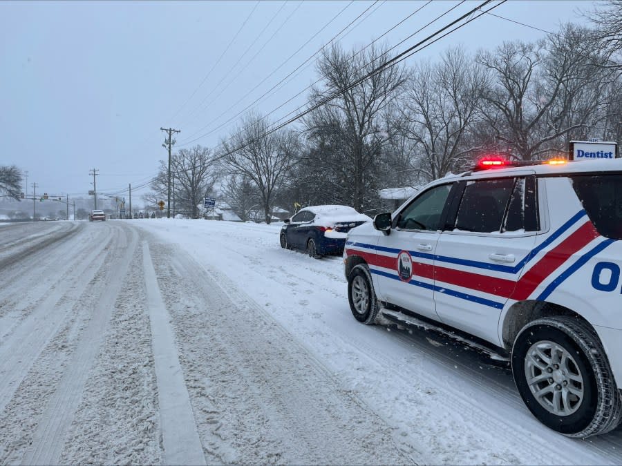 Snow in Nashville (Courtesy: Nashville Office of Emergency Management)