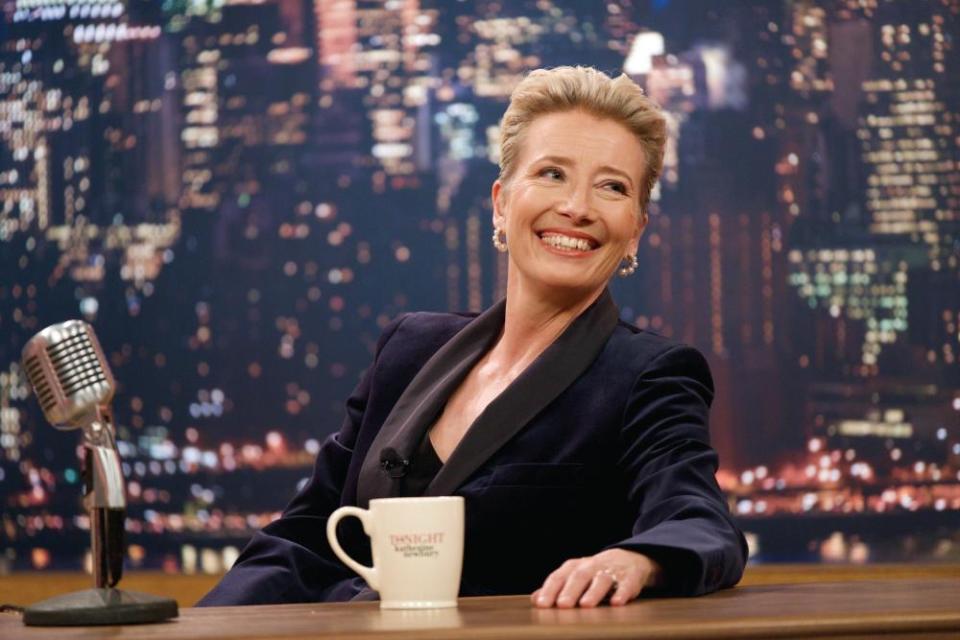 Emma Thompson as Katherine Newbury in Late Night.