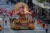 <p>La parade de Thanksgiving à New York.</p>