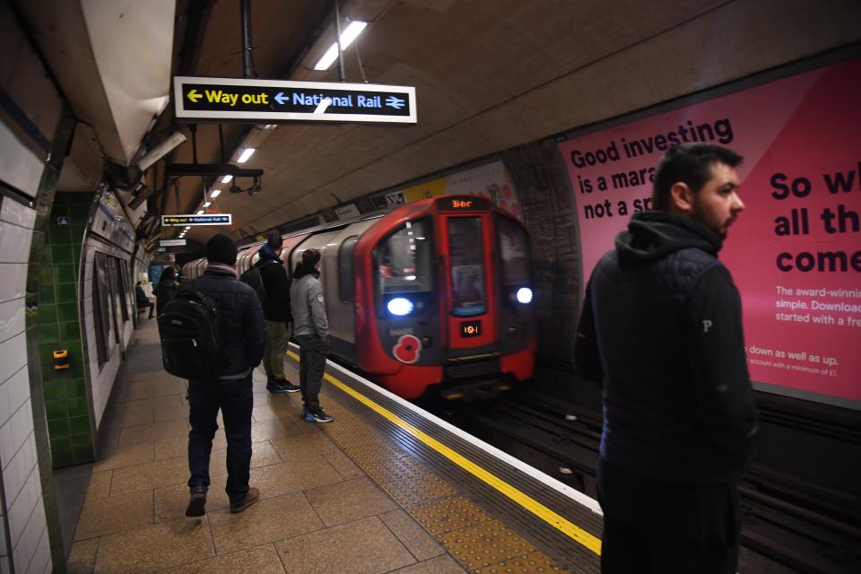 Piccadilly line station (Jeremy Selwyn)