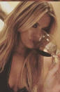 The reality star announced her upcoming talk show on the FYI network, "Kocktails with Khloé," by posting this photo of her sipping a glass of wine. Out of cocktails already, Khloé?