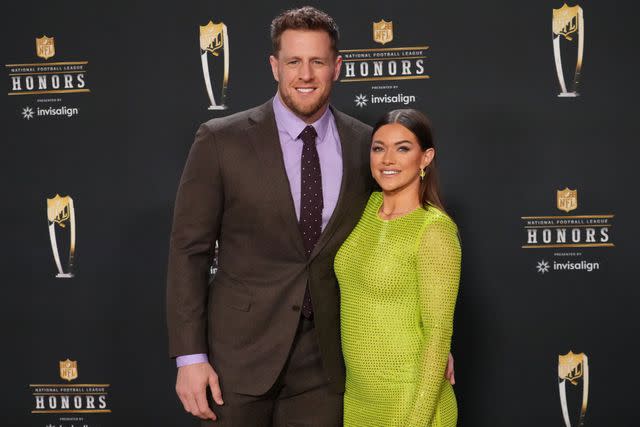 Jeff Kravitz/FilmMagic JJ Watt and Kealia Watt