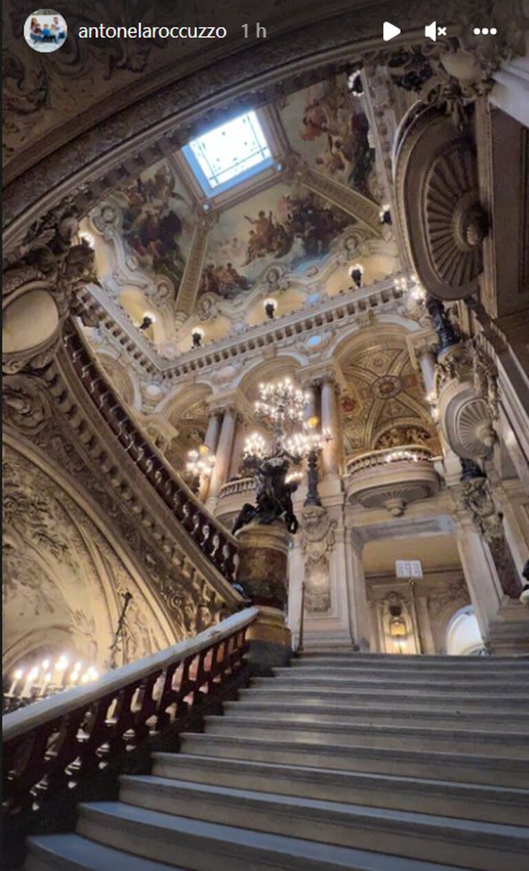 La lujuria del Palacio Garnier, retratada en la cámara de Antonela Rocuzzo
Foto: Instagram @antonelaroccuzzo