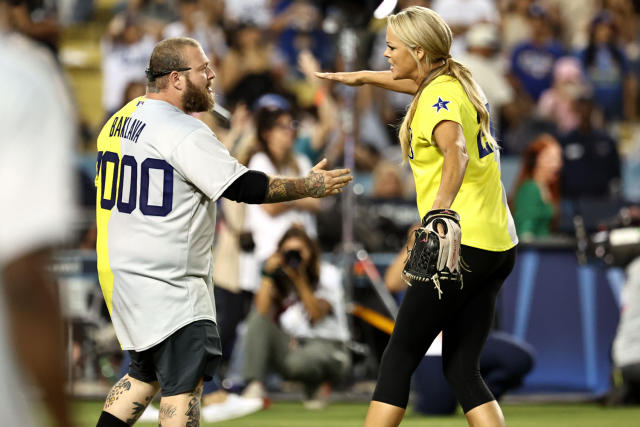 Action Bronson at the 2022 MLB All-Star Celebrity Softball Game