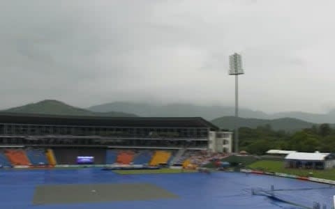 The situation at Kandy as of 09.35 - Credit: Sky