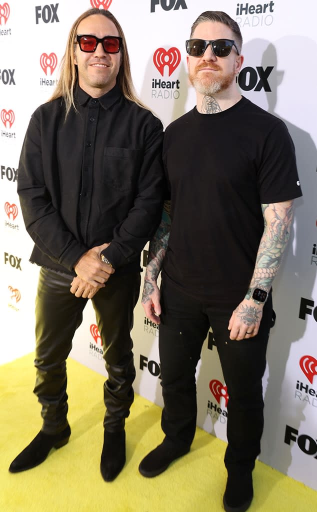 <p>Pete Wentz, Andy Hurley of Fall Out Boy</p>