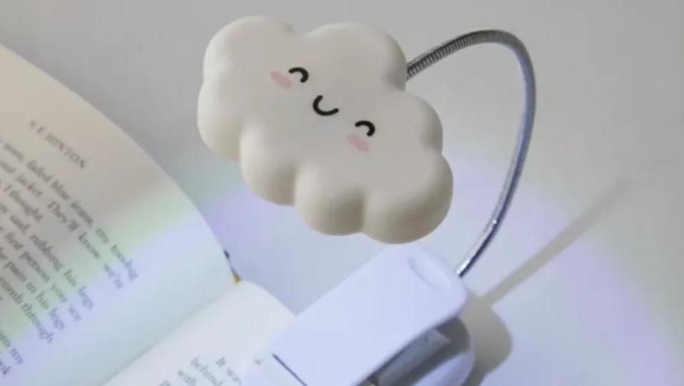 A cutie-pie book light to let them read at night.