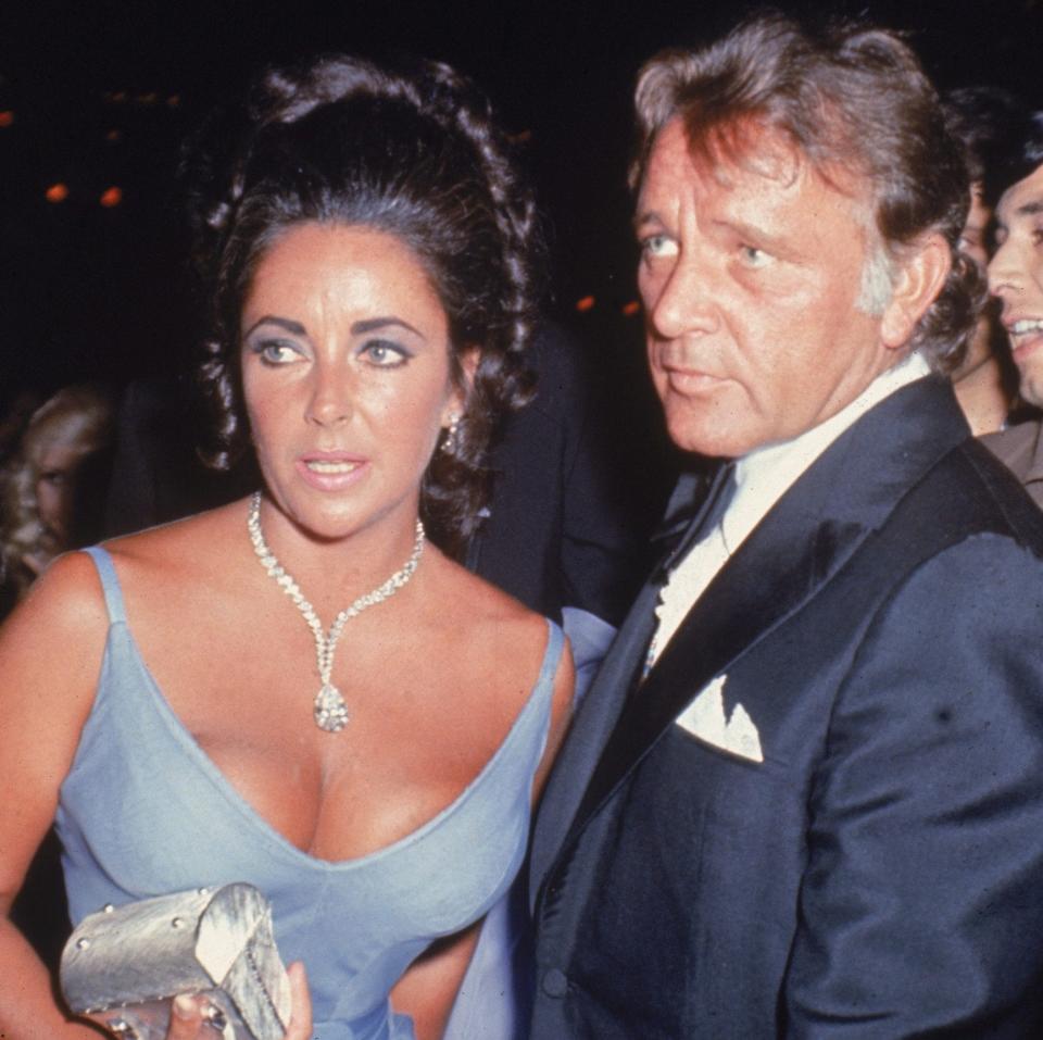 Richard Burton and Elizabeth Taylor in 1970 - Getty