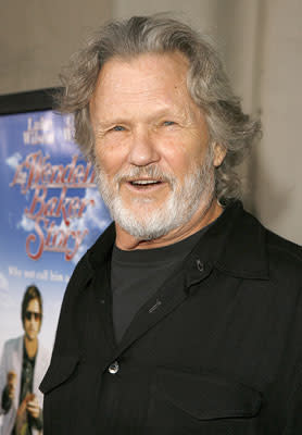 Kris Kristofferson at the Los Angeles premiere of THINKFilm's The Wendell Baker Story