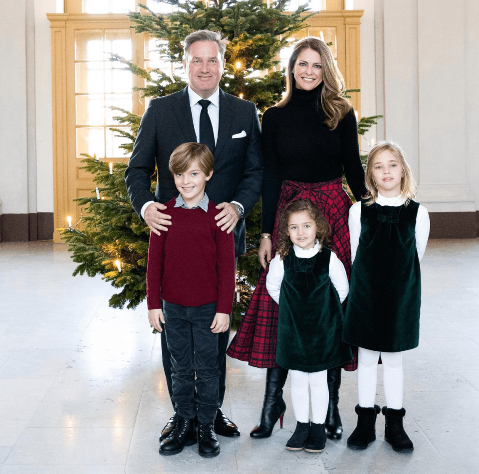 瑪德琳公主與丈夫育有3名可愛的孩子。（翻攝自 princess_madeleine_of_sweden IG）