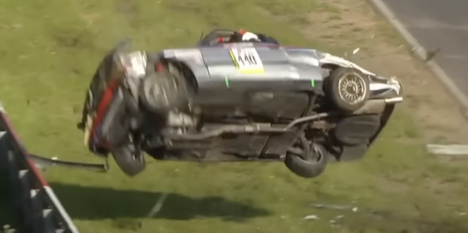 bmw crash at nurburgring