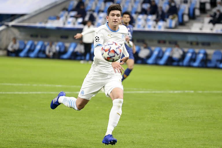 Leonardo Balerdi, futbolista surgido en Boca, es el único argentino en Olympique de Marsella