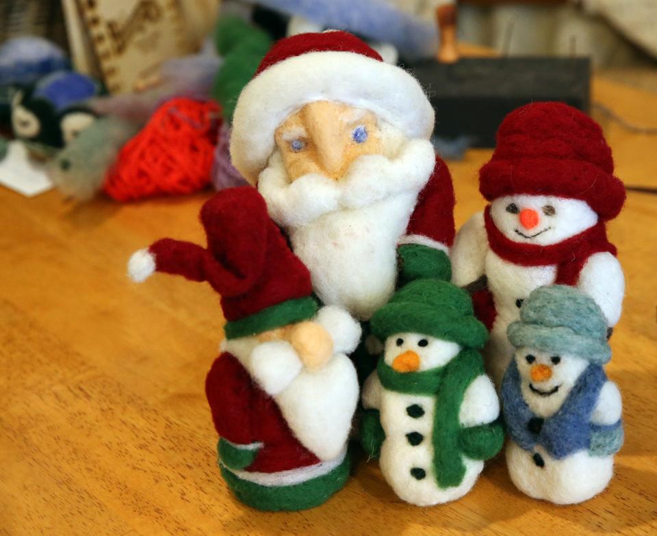Bartlettyarns in Rochester offers gifts and creations made with wool.