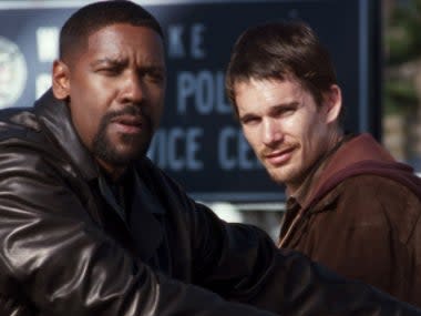 Denzel Washington and Ethan Hawke in ‘Training Day’Warner Bros Pictures