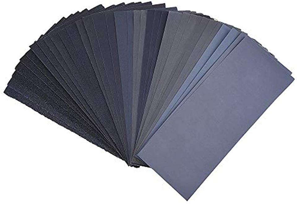 120 to 3000 Assorted Grit Sandpaper