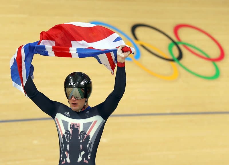 FILE PHOTO: 2016 Rio Olympics - Cycling Track - Men's Team Sprint Final Gold Race