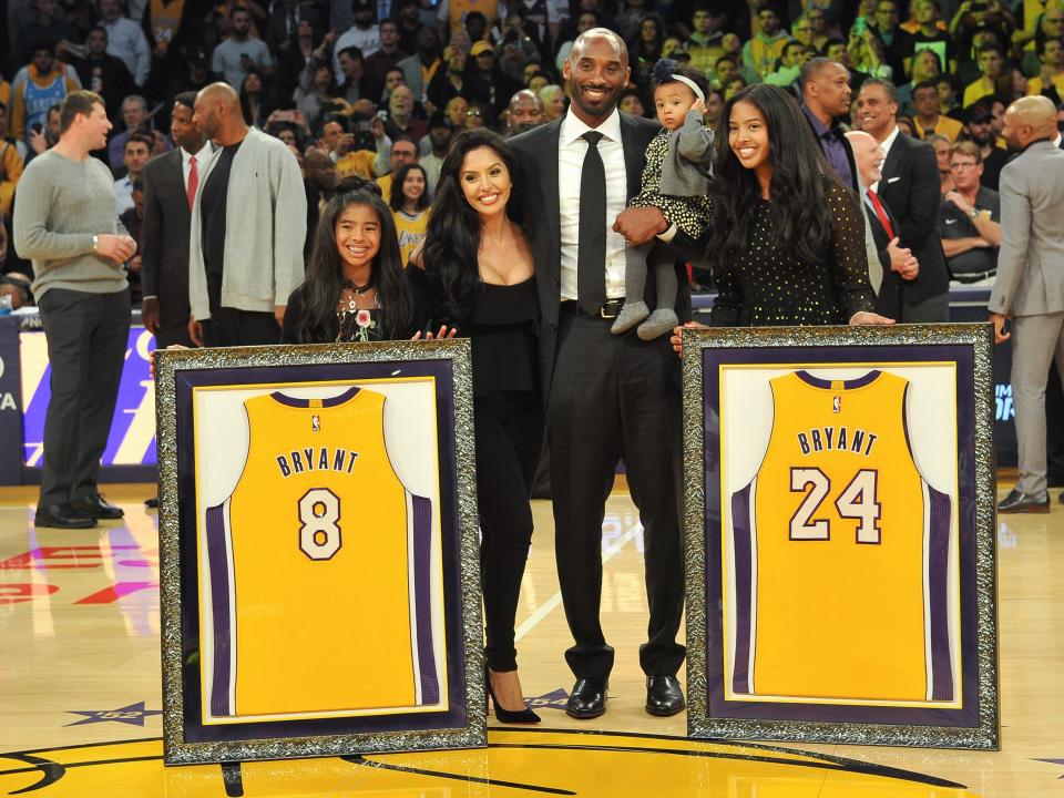 kobe bryant family