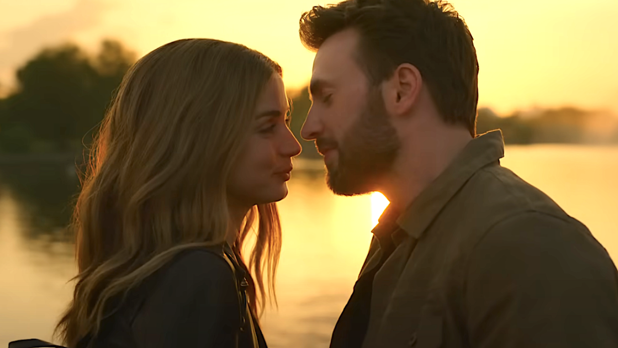  Ana De Armas and Chris Evans for GHOSTED 