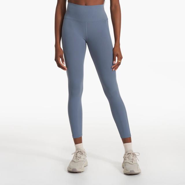 Carbon38 High Rise 7/8 Legging With Pockets In Cloud Compression - Light  Aqua - Size Xxs