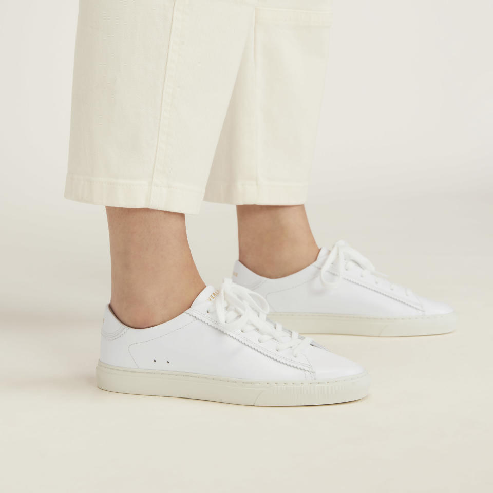 <p><a href="https://go.redirectingat.com?id=74968X1596630&url=https%3A%2F%2Fwww.everlane.com%2Fproducts%2Fwomens-day-sneaker-white&sref=https%3A%2F%2Fwww.thepioneerwoman.com%2Ffashion-style%2Fg40515824%2Fbest-white-sneakers-for-women%2F" rel="nofollow noopener" target="_blank" data-ylk="slk:Shop Now;elm:context_link;itc:0;sec:content-canvas" class="link ">Shop Now</a></p><p>Everlane The Day Sneaker</p><p>everlane.com</p><p>$130.00</p><span class="copyright">Everlane</span>