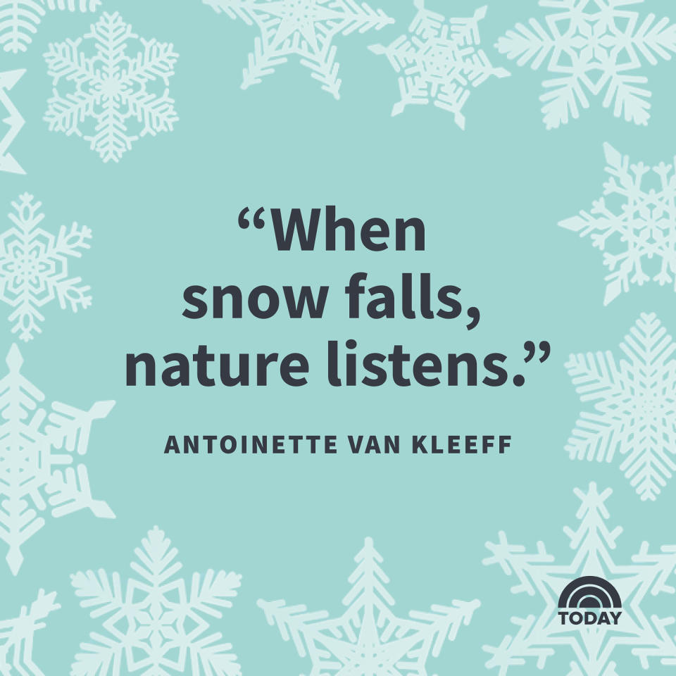 Snow Quotes