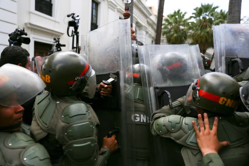 Venezuela's parliament meeting in Caracas