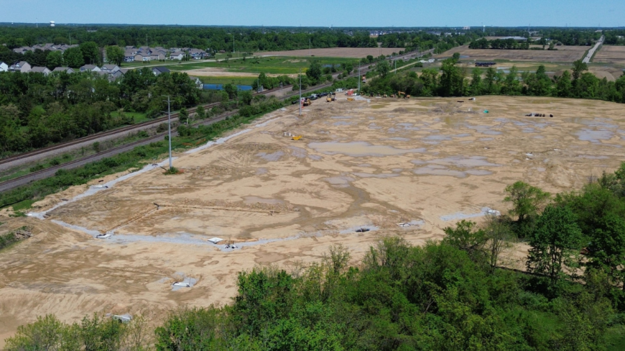 Jennings Sports Park is under construction at 5414 Piatt Road in Lewis Center. (Courtesy Photo/Creative Spot)