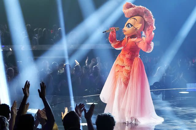 <p>Michael Becker / FOX</p> Goldfish on 'The Masked Singer'