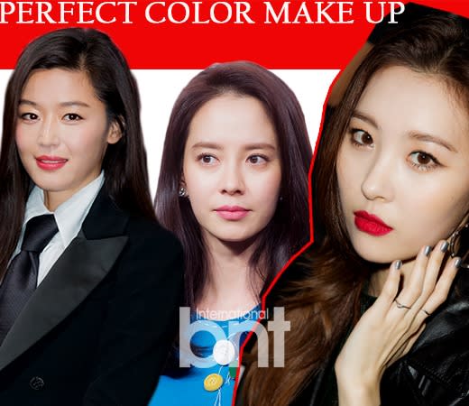 albue bille Akkumulerede How to Perfectly Put on Color Makeup Like Jun Ji Hyun, Song Ji Hyo and Sunmi