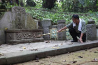 Mrs Ong’s tomb is also known as Tomb 77, the 77th one to be marked for exhumation.