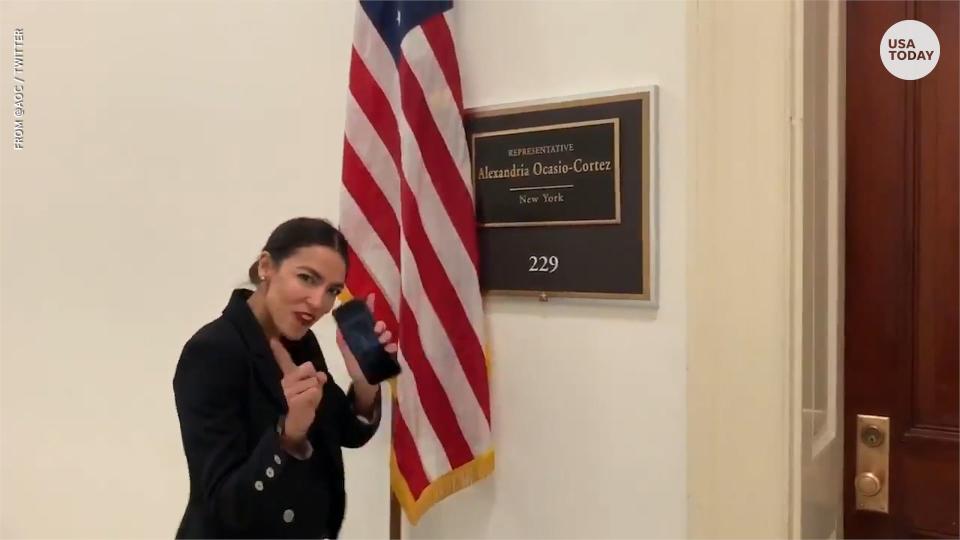 Alexandria Ocasio-Cortez shows 'Congresswomen dance too'