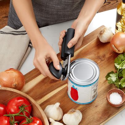 This OXO Good Grips soft-handled tin opener is genius because it has a cushioned, non-slip grip that can be used even when wet. It's down by 49%.