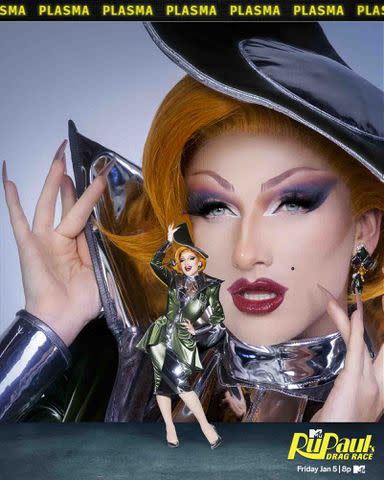 <p>MTV</p> Plasma's 'RuPaul's Drag Race' season 16 promo look