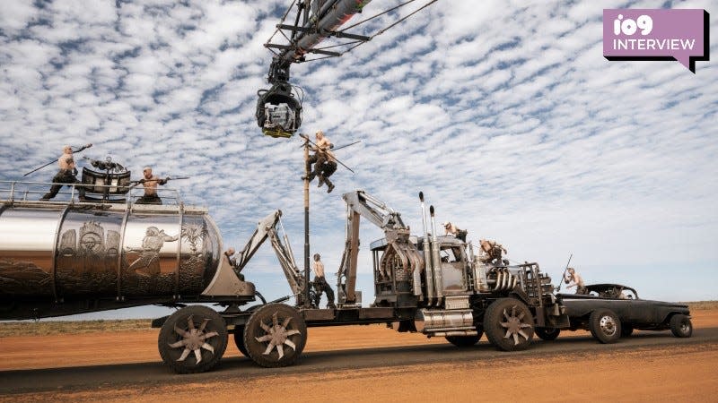 Just another day on the set of Furiosa. - Image: Warner Bros.