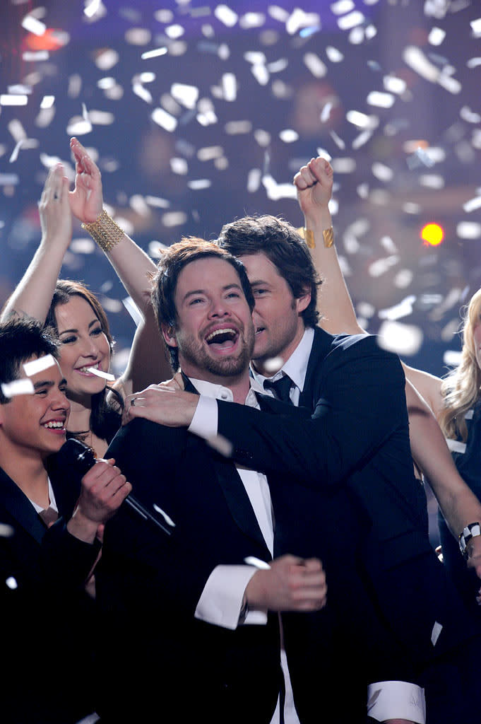 David Cook is crowned the Season 7 "American Idol" winner.