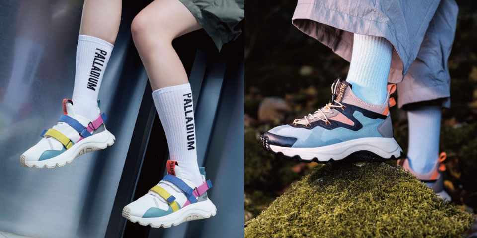 PALLADIUM 引入最新 Gorpcore 機能時尚風格，推出全新 THUNDER 閃電鞋系列。（圖/Palladium Boots Taiwan）
