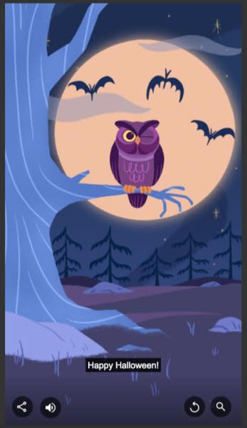 Google Doodle Is Celebrating Halloween With a Trick or Treat Game