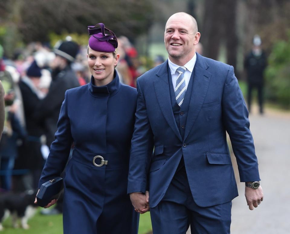 Zara and Mike Tindall (PA Archive)