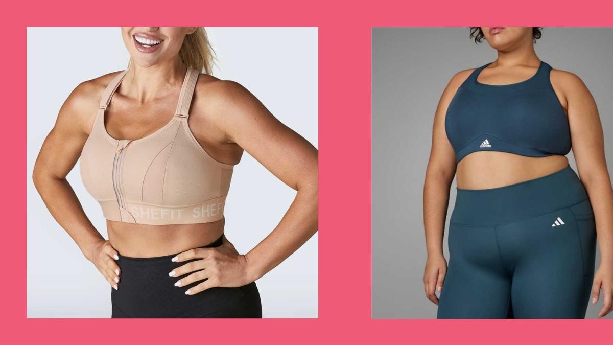 Neon pink sports bralette, Adidas, Shop Bralettes & Bras For Women Online