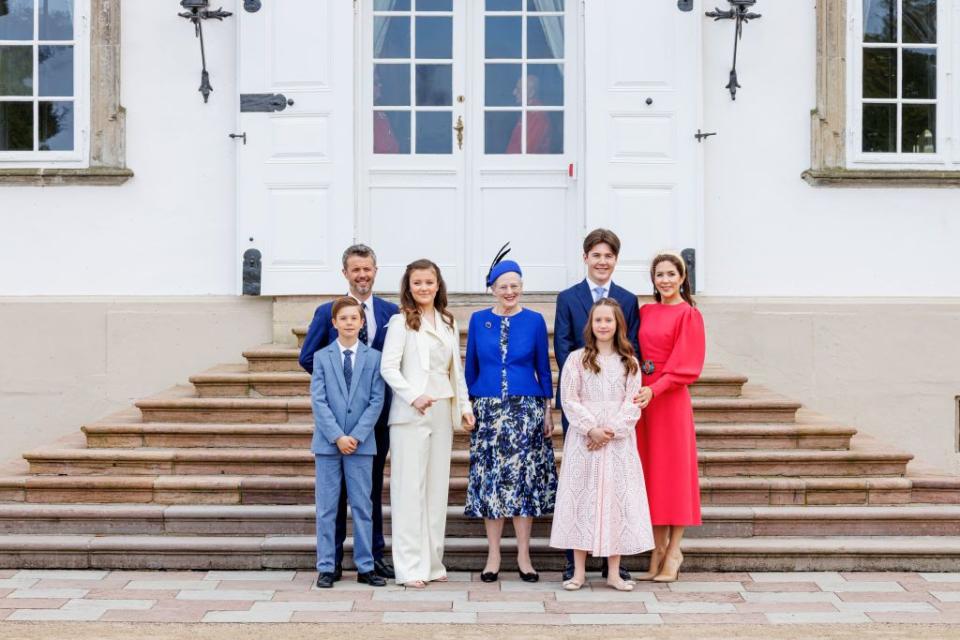 princess isabella of denmark confirmation at fredensborg palace